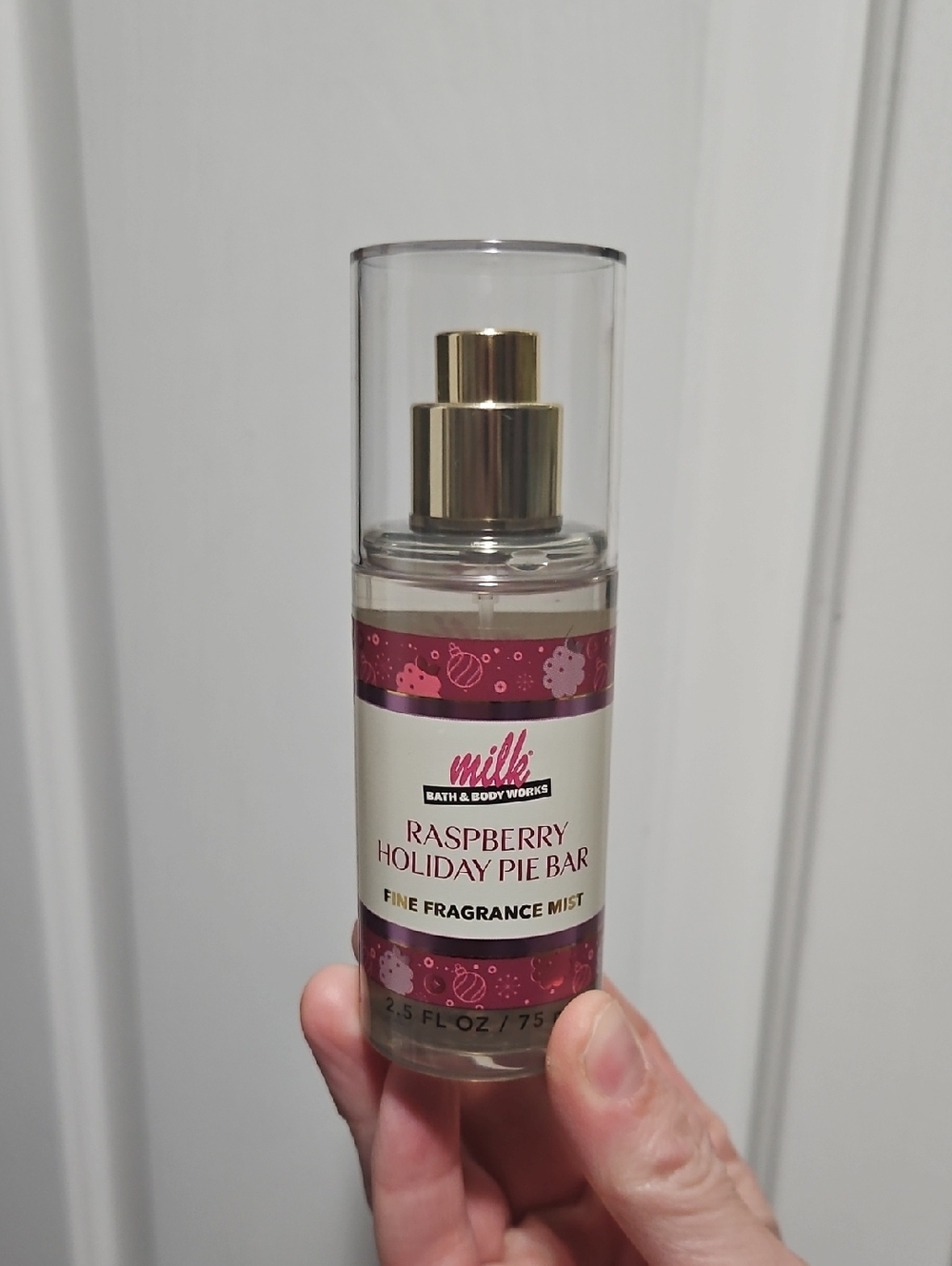 MILK X Bath & Body Works Raspberry Holiday Pie Bar
